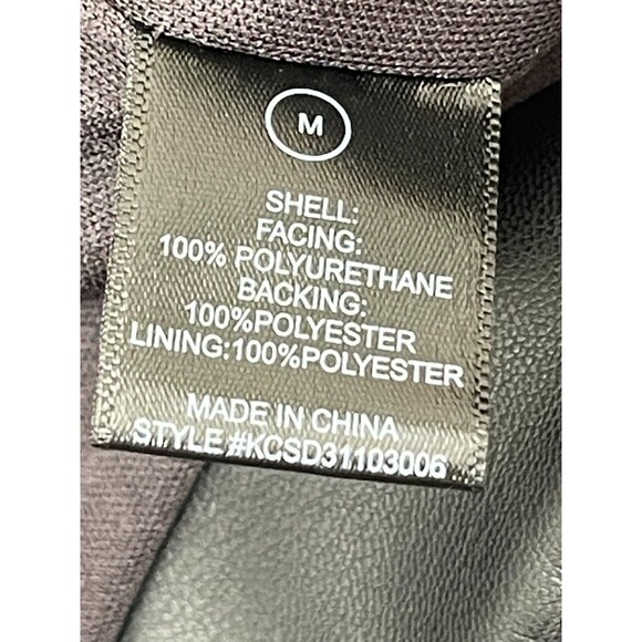 Fashion Nova Harley Faux Leather Mini Dress Size M NWT - Picture 8 of 10